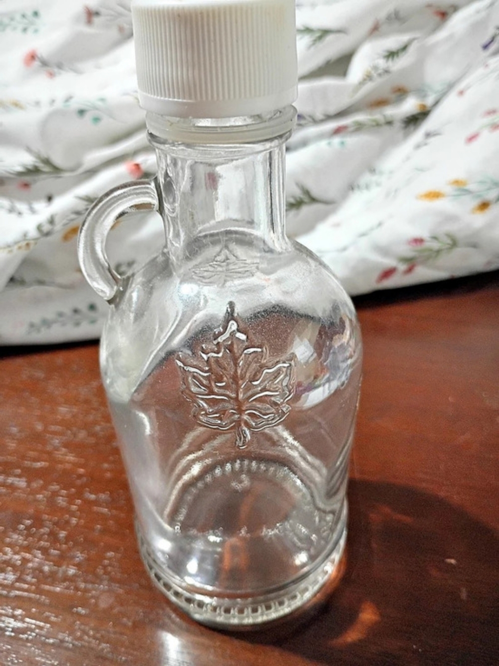 Clear maple syrup Glass Bottle